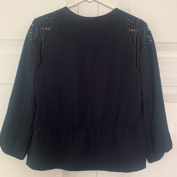 Cache Navy Jacket Size 6 - Picture 6 of 11